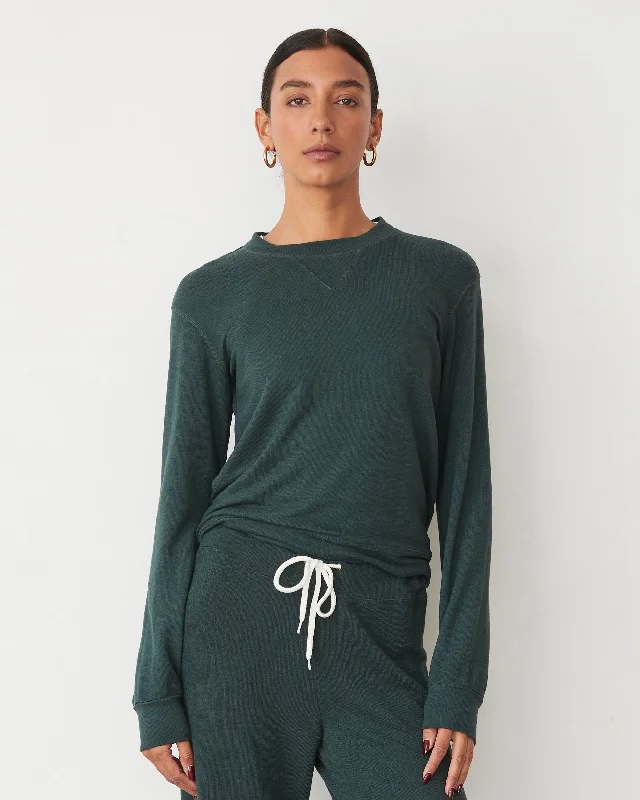Quality Driven Apparel Supersoft Crew Neck Sweatshirt