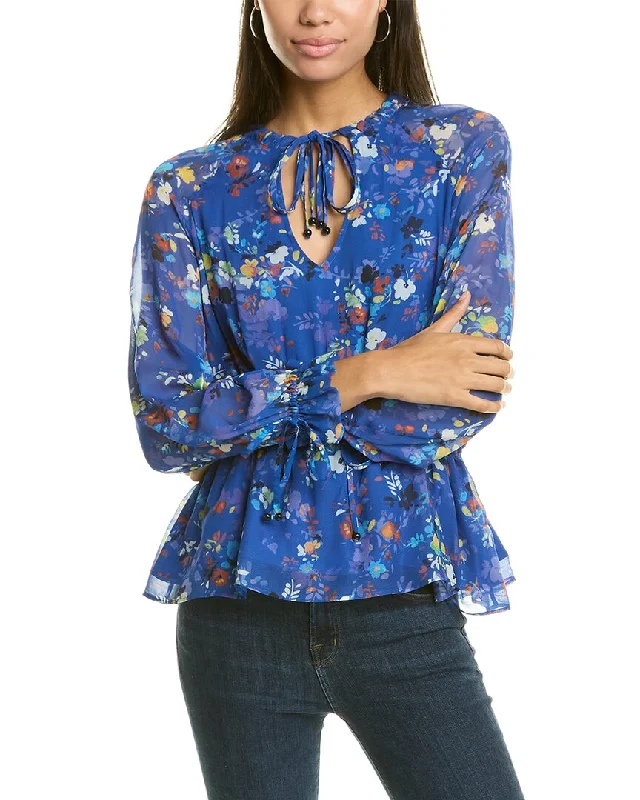 Tropical Island - Inspired Attire Twinset Drawstring Blouse