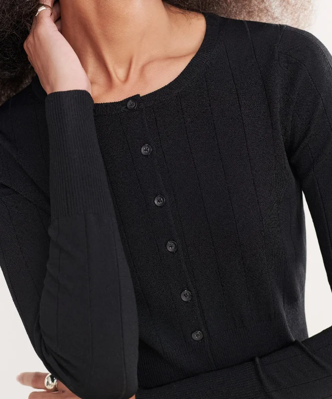Ride The Style Wave Ribbed Finley Cardigan