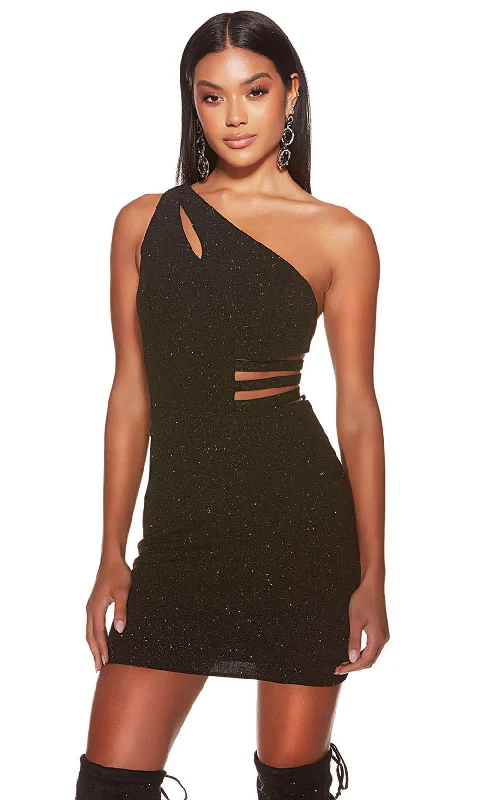 Limited-Time Offer Alyce Paris 4821 - One-Sleeve Fitted Cocktail Dress