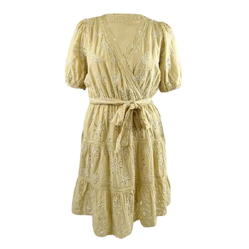 Absurdly Cheap Sale Lauren Ralph Lauren Women's Eyelet Cotton Voile Dress (14, Pale Parchment) Absurdly Cheap Sale Lauren Ralph Lauren Women's Eyelet Cotton Voile Dress (14, Pale Parchment)
