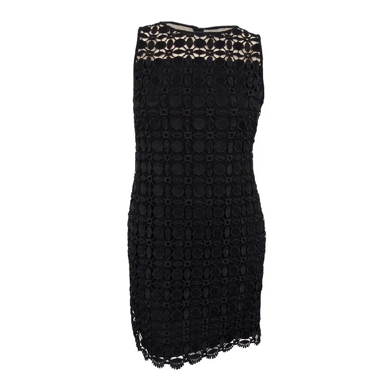 Best Deals On Women's Trendy Outfits – Don't Miss Out Lauren Ralph Lauren Women's Geometric-Lace Dress Best Deals On Women's Trendy Outfits – Don't Miss Out Lauren Ralph Lauren Women's Geometric-Lace Dress