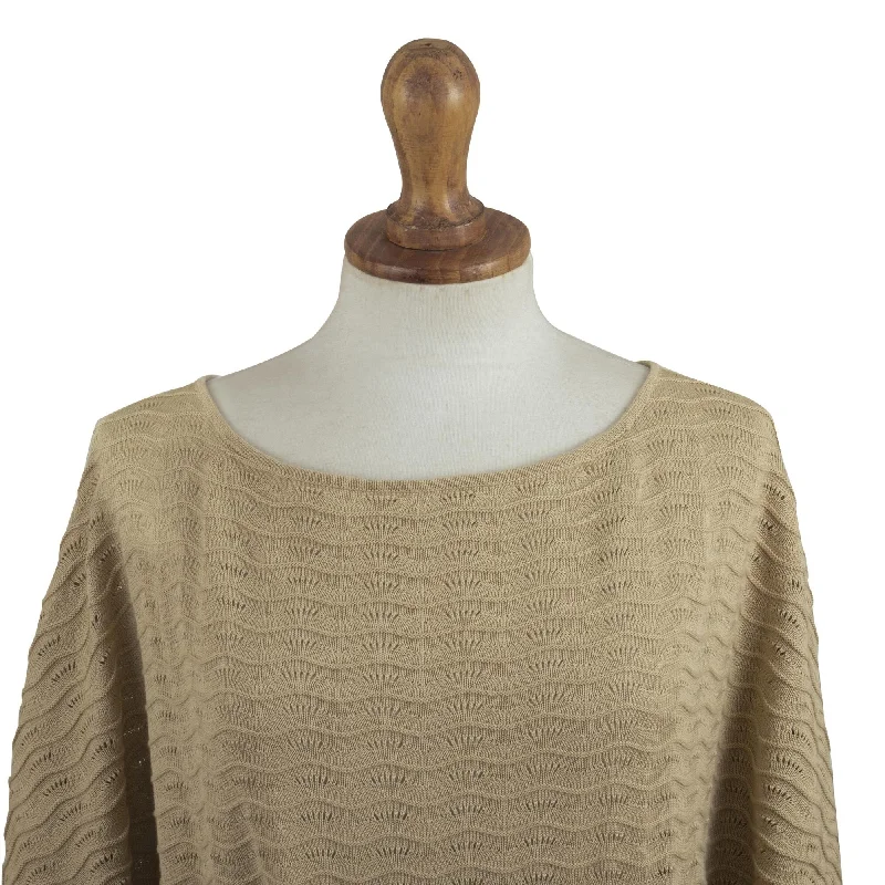 Modern Glamour Novica Handmade Thalu In Sand Cotton Dress
