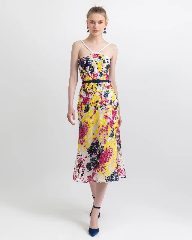 Exclusive Discount Sequins Corset Dress