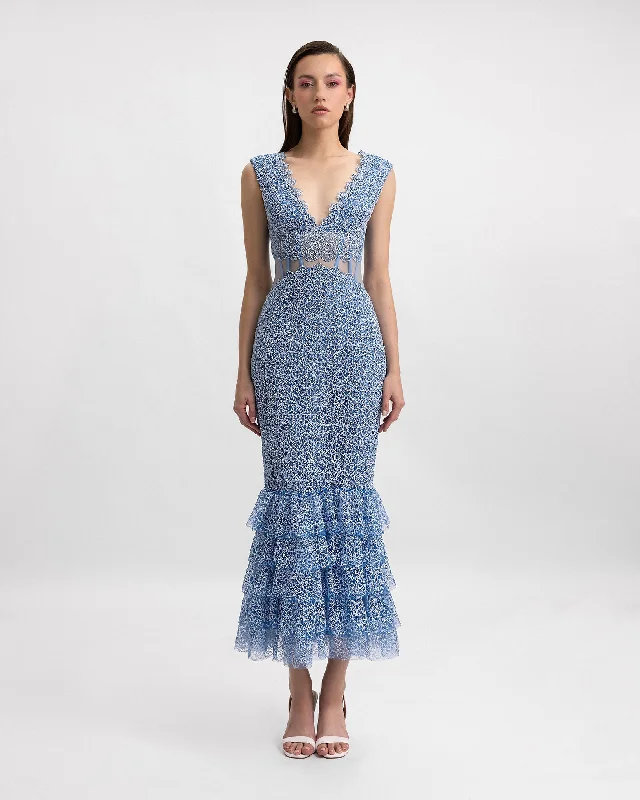 Fashion Sale See-Through Corset Dress