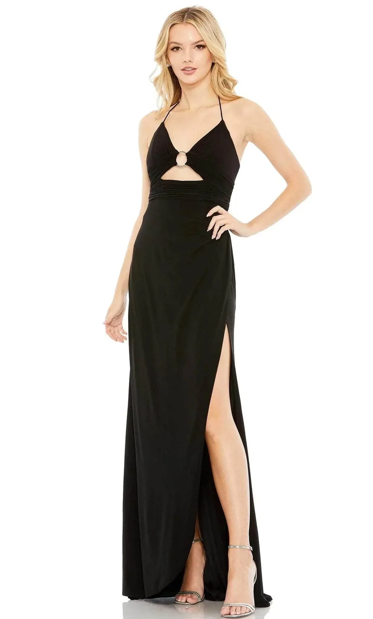 Trend Driven Wardrobe Ieena Duggal 68183 - Long Column Dress