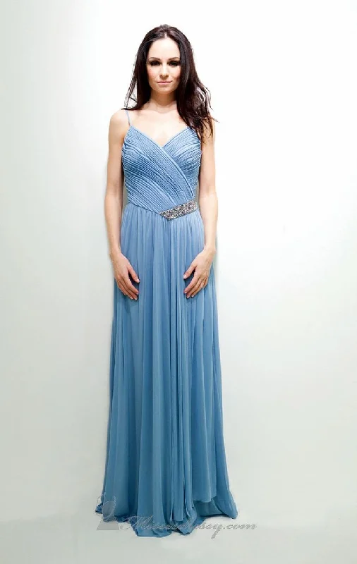 Low Price Special Decode 1.8 - Rhinestone Accented Pleated Dress 181489SC
